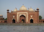 Northwest Mosque at the Taj Mahal